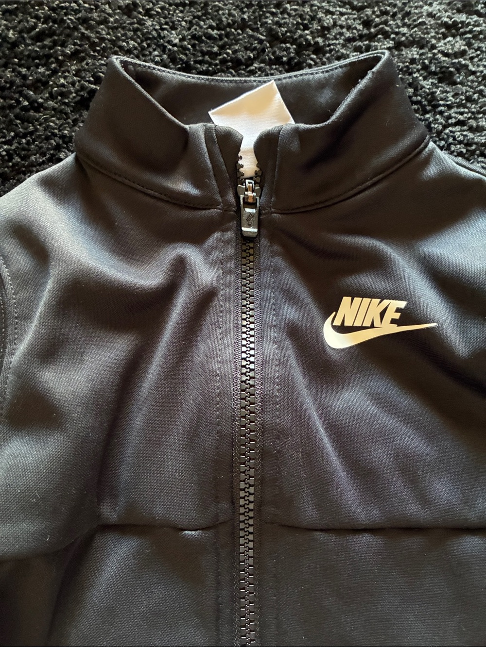 Nike Black Zip Up Jacket Toddler Size 3T